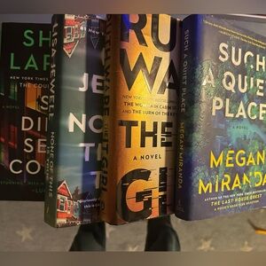 Set of Four Hardcover Novels